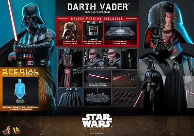 Buy 1/6 Hot Toys Dx28b Star Wars: Obi-wan Kenobi Darth Vader Deluxe Ver Exclusive • 460.99£