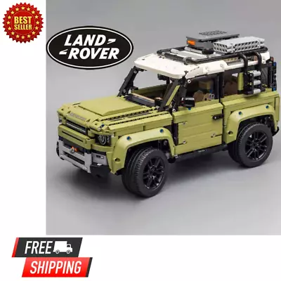 Buy Technic Land Rover Defender Building Blocks Set With Realistic Features For Kids • 73.99£