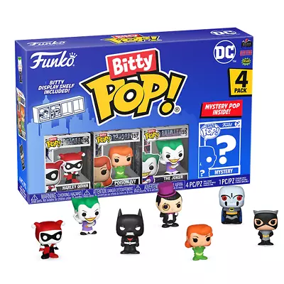 Buy Funko Bitty POP! DC Comics Harley Quinn 4-pack Vinyl Figures New • 15.99£