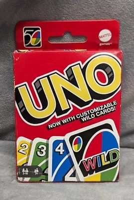 Buy UNO Card Game By Mattel Games Brand New FACTORY SEALED  • 4.73£