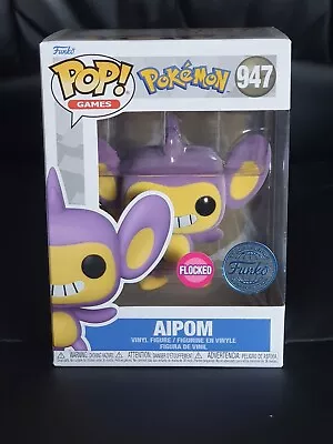 Buy Aipom 947 Flocked Funko Pop Special Edition (Pokemon) • 21£