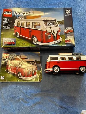 Buy LEGO Creator Expert Volkswagen T1 Camper Van (10220) • 110£