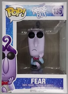 Buy Funko POP #135 Fear - Disney Inside Out - Damaged Box - Includes Protector • 15.99£