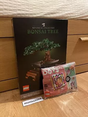 Buy Lego Bonsai Tree 10281 + Mini Frame 30556 - BRAND NEW ✅ READY FOR DISPATCH 📦 • 69£