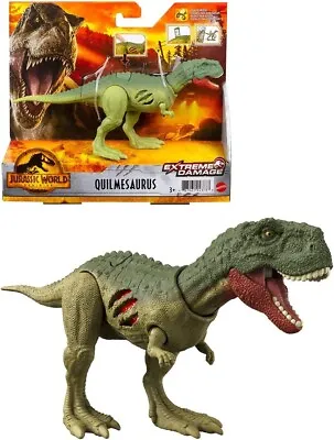 Buy Jurassic World Dominion Extreme Damage Quilmesaurus Dinosaur Action Figure | NEW • 19.99£