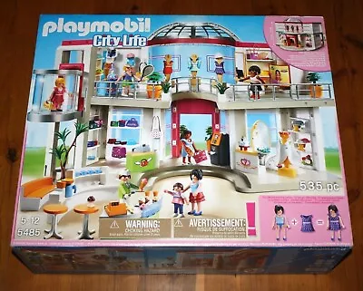 Buy Playmobil City Life Shopping Centre 5485 + 5486 BIG BUNDLE • 50£