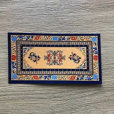 Buy Playmobil 11.5 X 6.5 Rectanglular Victorian Patterned Rug, Dolls House Spares A1 • 2.10£