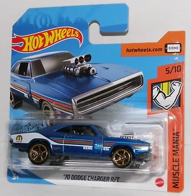 Buy Hot Wheels '70 Dodge Charger R/T Muscle Mania 2020 HEMI 426 • 2.99£