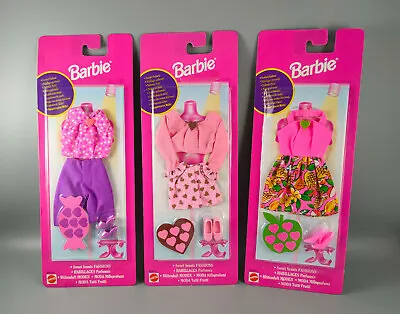 Buy Barbie Sweet Scent & Fruity Fun Fashions Pack Outfits Mattel Sealed • 14.99£
