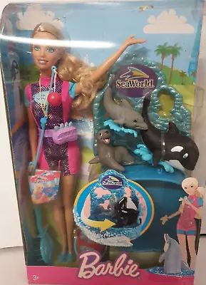 Buy NEW Barbie Doll N4886 I Would Like To Be SeaWorld Animal Trainer Of 2008 • 98.09£