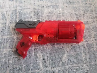 Buy Nerf N-Strike Elite Strongarm Sonic Fire Transparent Red Blaster With Darts • 7.95£