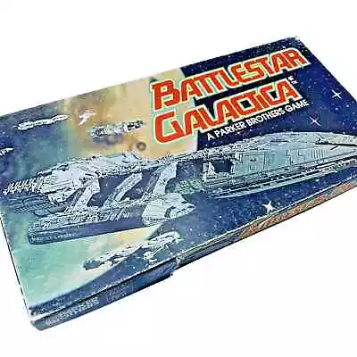 Buy Battlestar Galactica Board Game Parker Brothers Space Complete Vintage 1978 • 14.16£