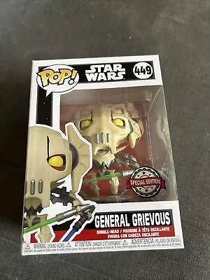 Buy Funko Pop! Movies: Star Wars - General Grievous (449) Limited Edition • 16.61£