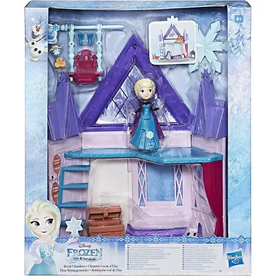 Buy Frozen Disney Princess Royal Mini-Poupee House And Mini Elsa Doll Hasbro • 16.99£