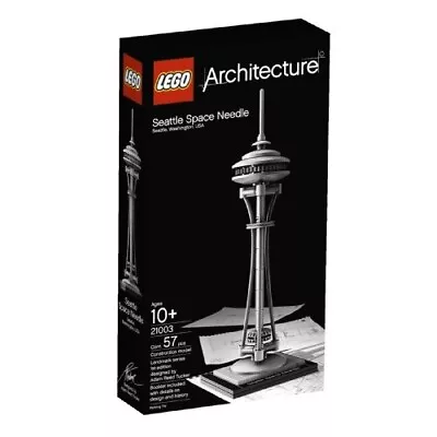 Buy Lego Architecture 21003, Seattle Space Needle, New, Unopened, Great Condition • 43.99£