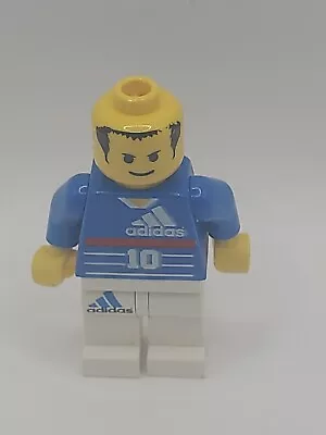 Buy Lego Minifigure Football Soccer Player Zenedine Zidane No. 10 Adidas • 9.60£