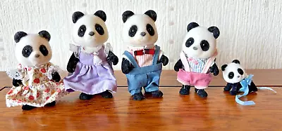 Buy Sylvanian Families | Bamboo Panda Family | Vintage • 19.50£