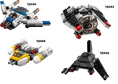 Buy 🔹NEW🔹 Lego Star Wars Series 4 Microfighters 🔹NO MINIFIGURES INCLUDED🔹 • 22.95£