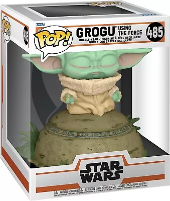 Buy Funko Pop! Deluxe: Mandalorian - The Child (Grogu) Using The Force (Lights And S • 11.85£