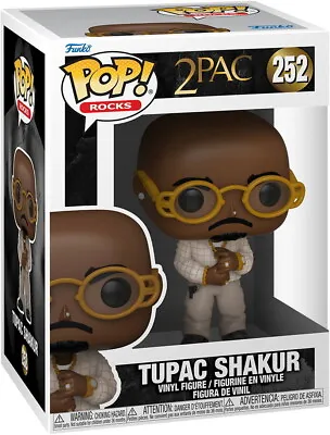 Buy 2PAC - Tupac Shakur 252 - Funko Pop! Vinyl Figure • 26.23£