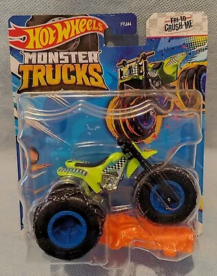 Buy  Hot Wheels Monster Trucks - Tri To Crush Me. HWMT Back To Basics  2/7.  New  • 12£