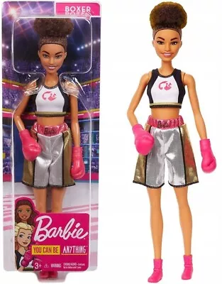 Buy BARBIE YOU CAN BE ANYTHING CAREER BOXER DOLL GJL64 Mattel • 37.90£