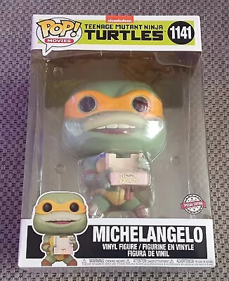 Buy Michelangelo 10  Inch Jumbo Funko Pop Figure Teenage Mutant Ninja Turtles 1141 • 37.99£