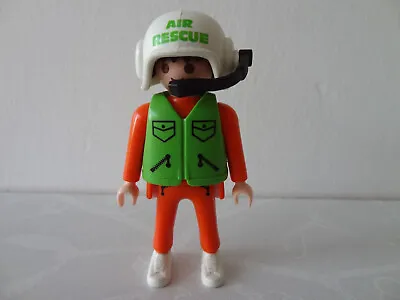 Buy PLAYMOBIL 3845 AIR RESCUE HELICOPTER Pilot • 3.99£