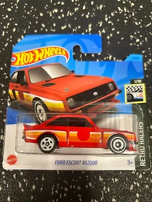 Buy FORD ESCORT RS2000 RED Hot Wheels 1:64 **COMBINE POSTAGE** • 3.45£