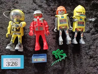 Buy PLAYMOBIL SPACE FIGURES (Robots,people For Rocket,Aliens,NASA) Small Bundle • 9.40£