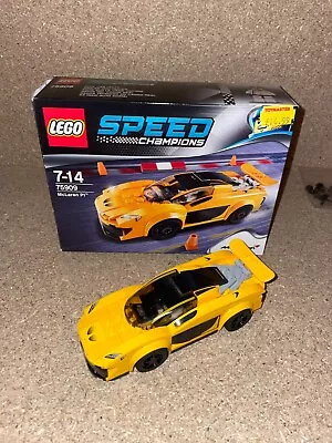 Buy LEGO SPEED CHAMPIONS: McLaren P1 (75909) - Complete With Box & Instructions • 60£
