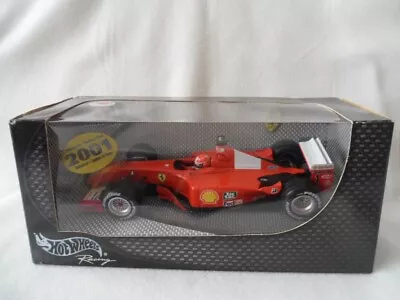 Buy Hot Wheels Racing 1:24 Ferrari 2001 World Champion Michael Schumacher 52866 • 25£