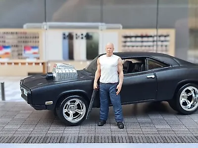 Buy 1:64 Scale Figure: Dom -style, For Fast And Furious Hot Wheels, Display, Diorama • 5.99£