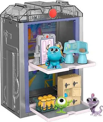 Buy Disney Pixar Monsters Inc Minis Stackable Stories Scare Floor Pack Mattel  • 21.99£