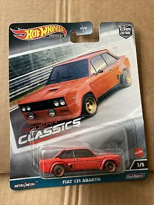 Buy HOT WHEELS DIECAST - Modern Classics - Fiat 131 Abarth - 3/5 Combined Postage • 9.99£