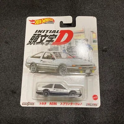 Buy Hot WHeels Initial D METAL AE86 Toyota Sprinter Trueno Collection NEW • 426.73£