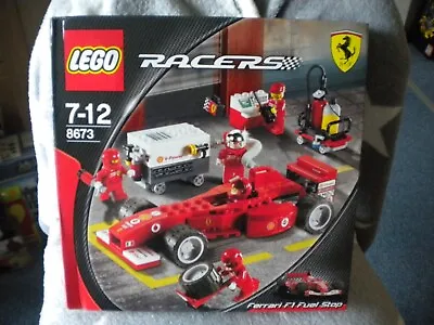 Buy LEGO Racers Ferrari F1 Fuel Stop 8673 NEW & ORIGINAL PACKAGING!!! Rarity!!! • 127.06£