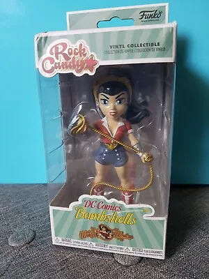 Buy Funko Rock Candy DC Comics Bombshells Wonder Woman Figure Collectible Unopened • 9.99£