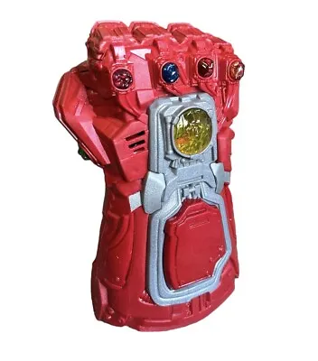 Buy Marvel Avengers Endgame Red Infinity Gauntlet Electronic Fist Light Up Sound Red • 9.49£