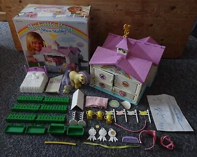 Buy Hasbro Vintage  1980s My Little Pony Show Stable 4885 With Lemon Drop Boxed • 60£