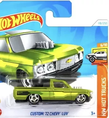 Buy Hot Wheels 2024 Custom '72 Chevy’ Luv, Short Card, Boxed Shipping. • 7.99£