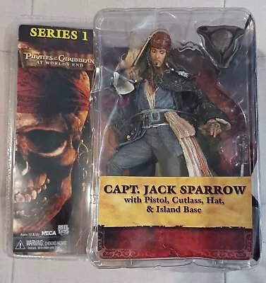 Buy Pirates Of The Caribbean At Worlds End - NECA Capt. Jack Sparrow Action Figure • 24.95£