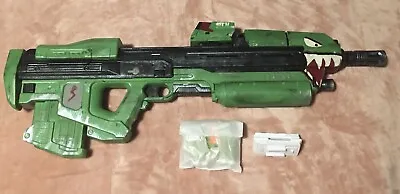 Buy Custom Painted Nerf Gun - Halo MA40 Auto-blaster - Cosplay/Display - Shark Mouth • 100£