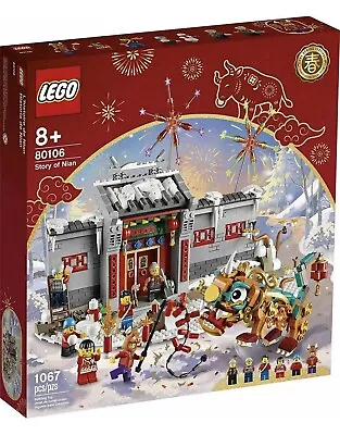 Buy LEGO 2021 Chinese New Year - Set 80106 Story Of Nian New & Sealed • 49.99£
