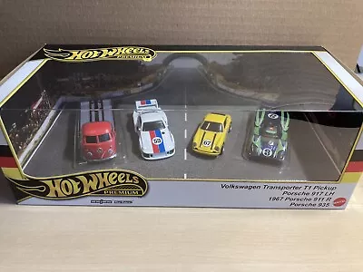 Buy Hot Wheels 2024 Premium Collector Box Set Porsche + VW T1 Pickup On Real Riders • 35.50£
