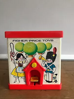 Buy Vintage Fisher Price Jack In The Box Puppet • 20£