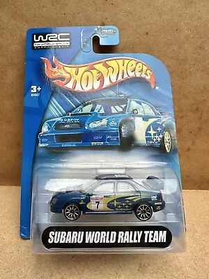 Buy Hot Wheels Subaru Impreza WRC Subaru World Rally Team Model 2004 Rare Sealed • 99.99£