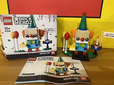 Buy LEGO BRICKHEADZ 40348: Birthday Clown****100%Complete**** • 2.20£