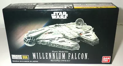 Buy MILLENNIUM FALCON Bandai Plastic Model Kit STAR WARS NEW MECHA 006 From Japan • 49.90£