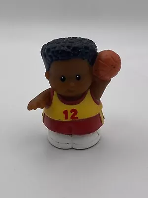 Buy Vintage 90s Fisher Price Little People Basketball Player Flat Top Number 12 • 6£